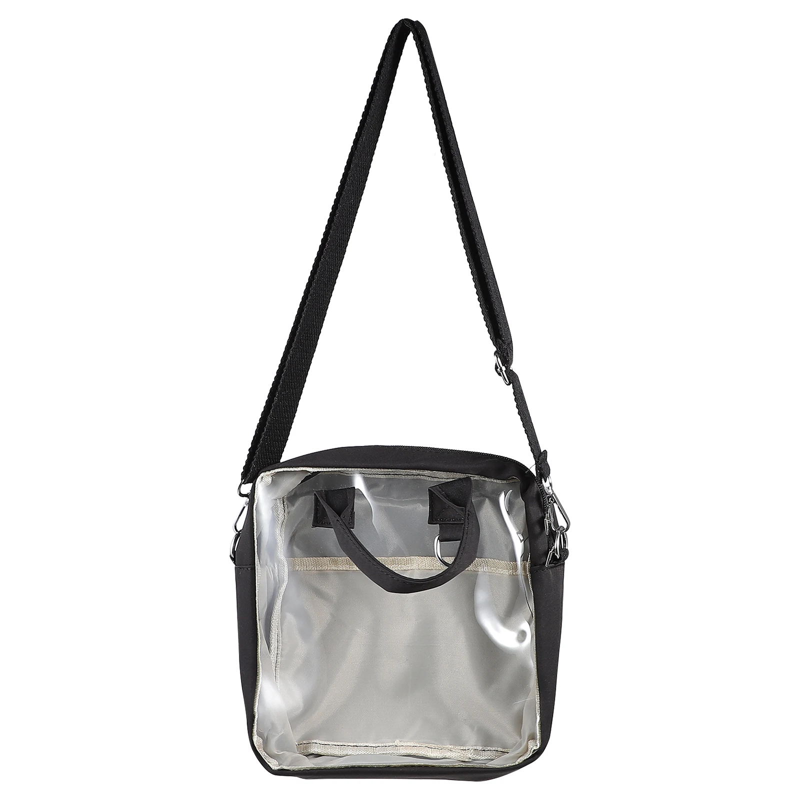 

2021 New Transparent Shoulder Bag Fashion Cross Body Bag Messenger Bag Storage Bag Travel Hiking Fishing Bag