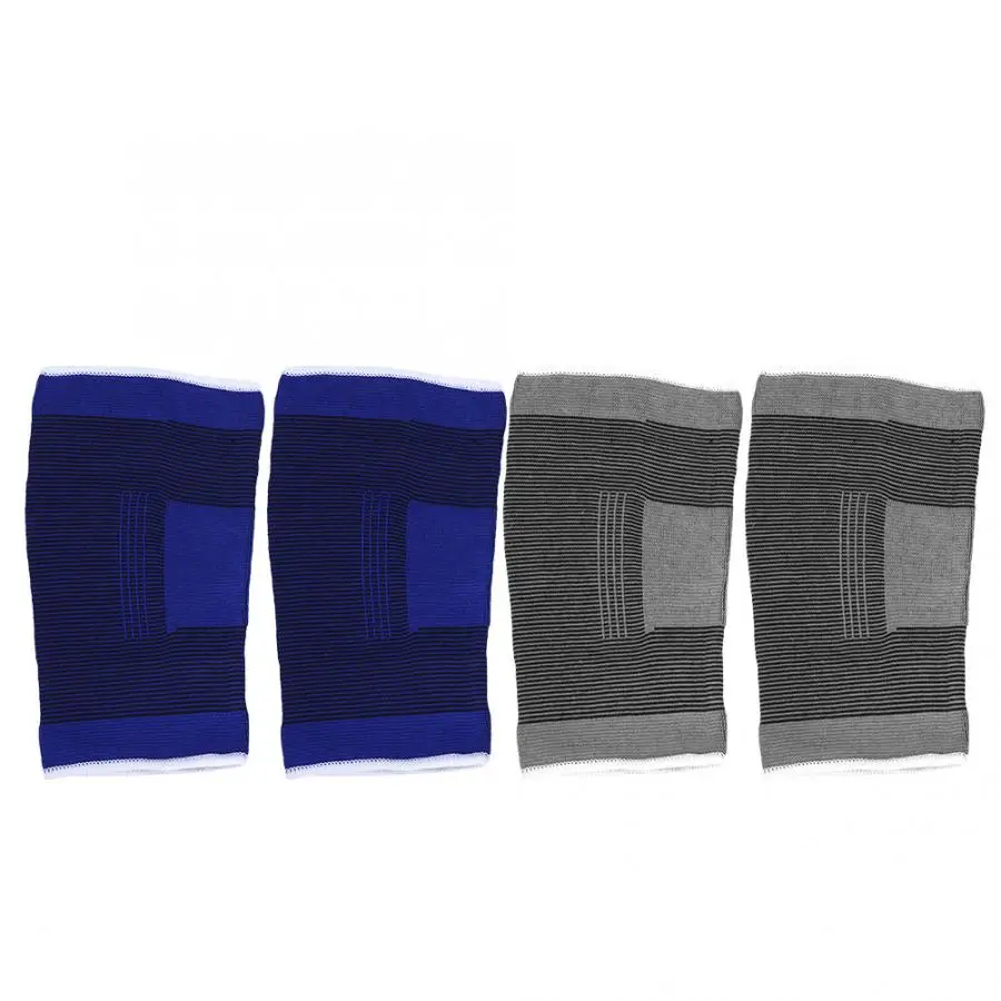 Унисекс хлопковые трикотажные эластичные теплые спортивные наколенники для