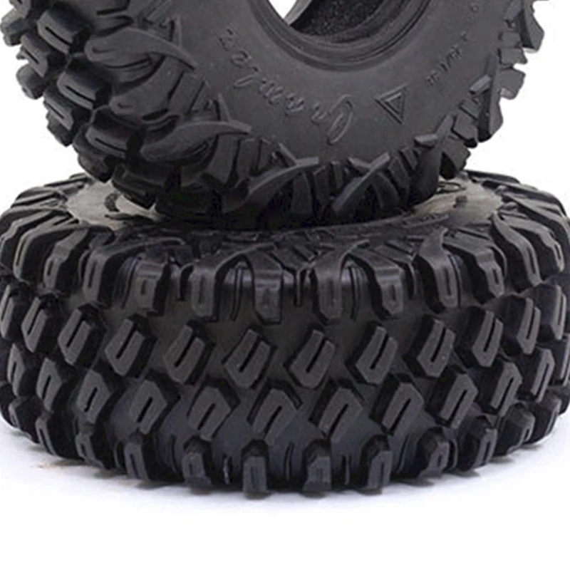 

4PCS 120MM 1.9 Rubber Tyres Wheel Tires for 1/10 RC Crawler Car Axial SCX10 90046 SCX10 III AXI03007 Traxxas TRX4 D90