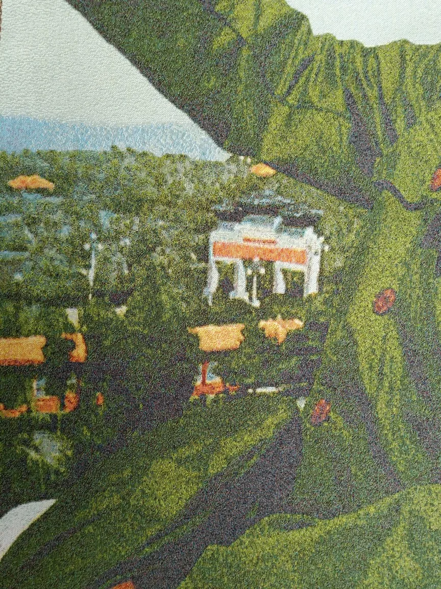 36 &quotКитайская вышитая ткань Шелковая Красная защита нарукавник Мао Цзэдун