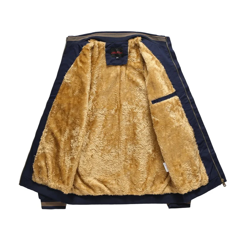 5XL мужская куртка бомбер с воротником стойкой повседневная верхняя одежда