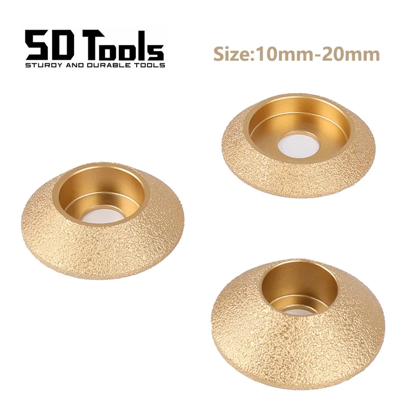 

Шлифовальный круг с диаметром отверстия 20 мм, диаметром 75 мм, вакуумный Алмазный профиль, шлифовальный круг с углом наклона 45 градусов, алмазный диск, абразивный шлифовальный круг, инструменты