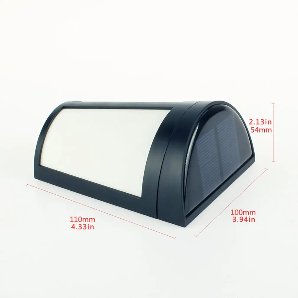 

6 LEDs Solar Motion Sensor Wall Lights Outdoor Lighting Garden Decorate Fence Led Spotlight Stair Pathway Waterproof Sun Light