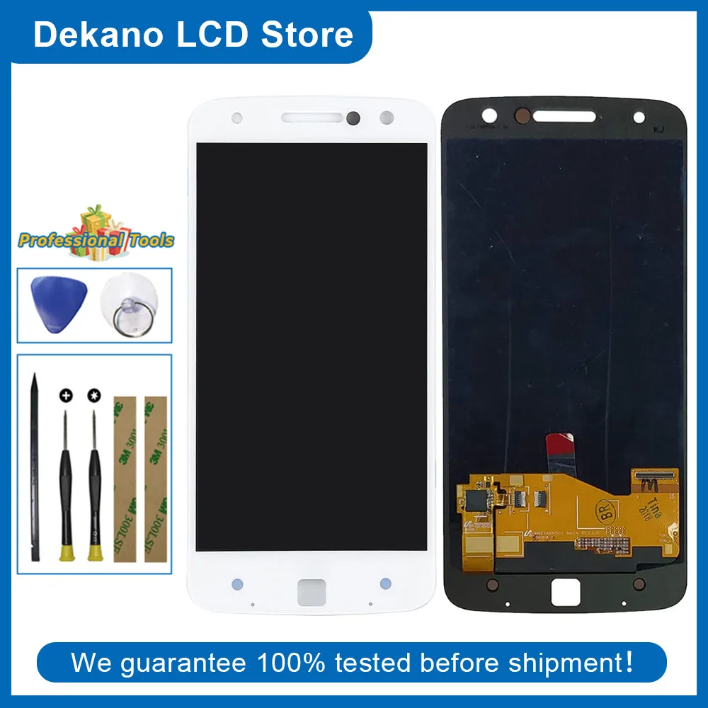 

OLED 5,5 "для Motorola Moto Z Droid XT1650 XT1650-1 XT1650-3 ЖК-дисплей сенсорный экран дигитайзер в сборе запасные части