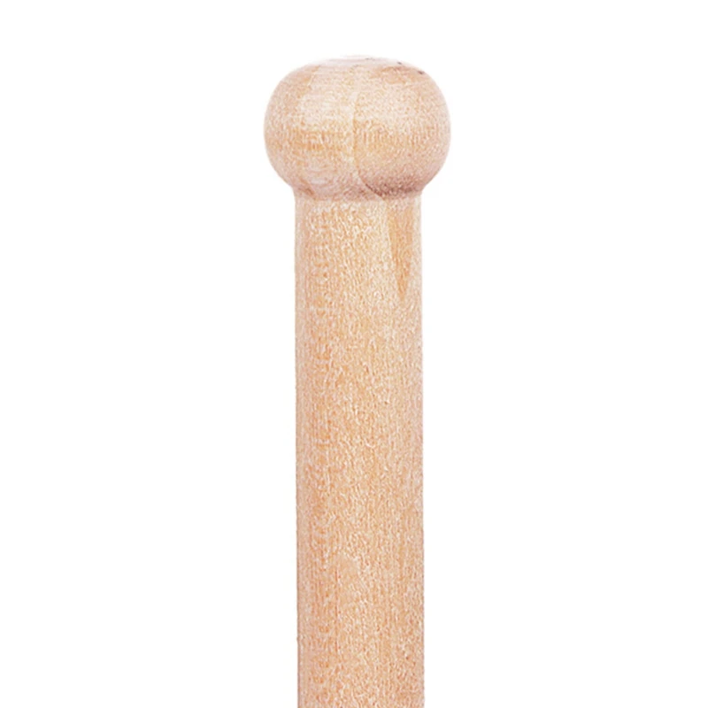 Вязанная палочка 2 шт. рукоделие Ткачество инструмент Дерево тканый свитер шарф