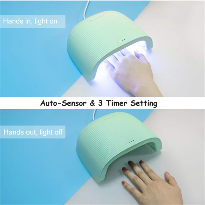 Машинка для стрижки 48 Вт лампа ногтей Быстросохнущий машина интеллигентая (ый)