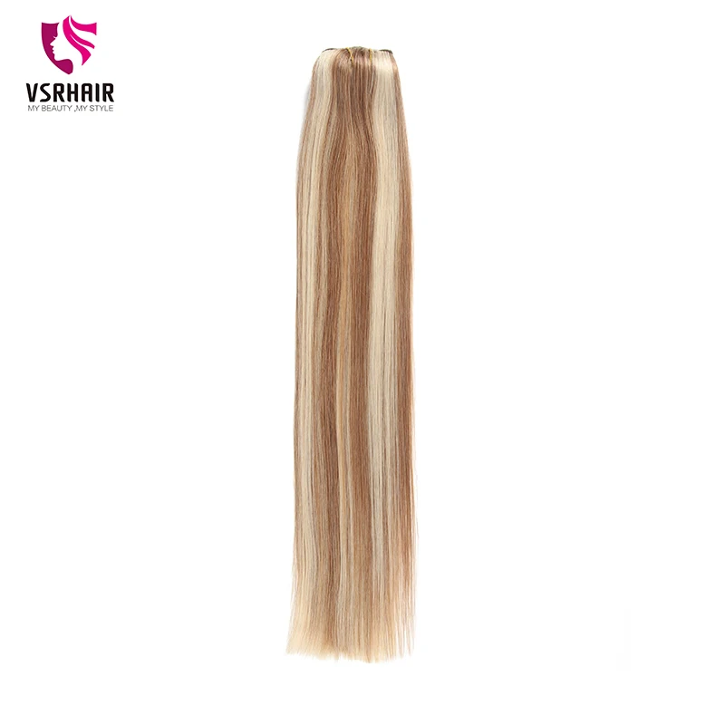 VSR 120g 150g двойной вытяжки с плотного шелка машина Волосы remy натуральные волосы на заколках, 7 шт./компл. 8 шт./компл. Реми человеческие волосы на заколках для наращивания, волосы для наращивания