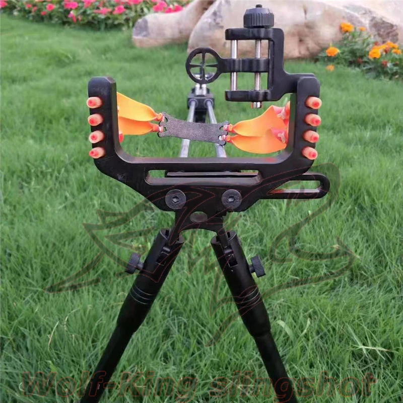 Мощная катапульта охотничья Рогатка из нержавеющей стали двойное безопасное