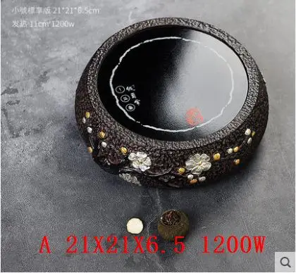 Горячие тарелки старая глина электрическая керамическая чайная плита мини