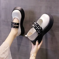 2021 womens shoes summer new fashion low top thick bottom comfortable shoes plus size european and american casual shoes