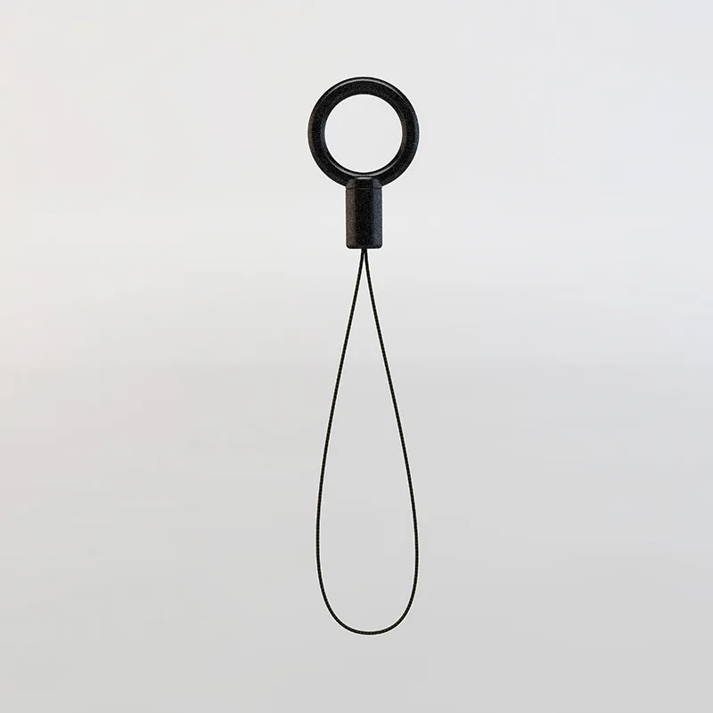 10 шт. многофункциональный брелок для ключей черный шнурок телефона