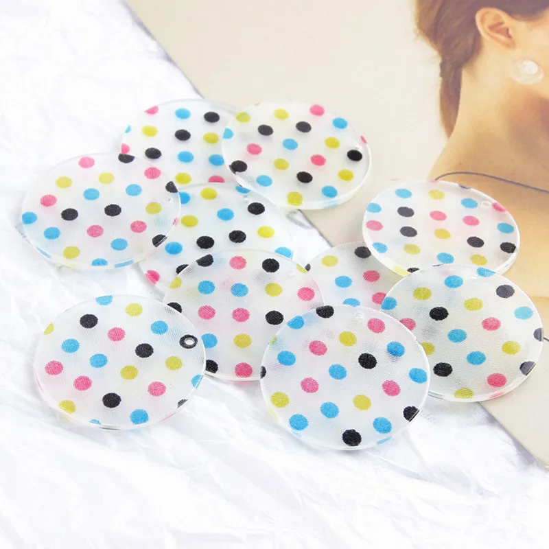 Полимерные супер сказочные круглые цветные волнистые точки сделай сам