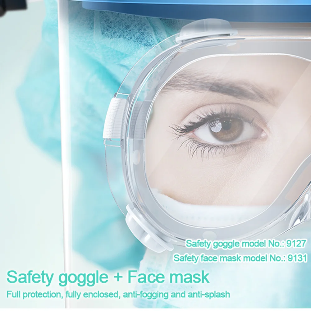 Сменные щипцы 10 шт. + одноразовая маска для лица с 1 держателем защитная на все