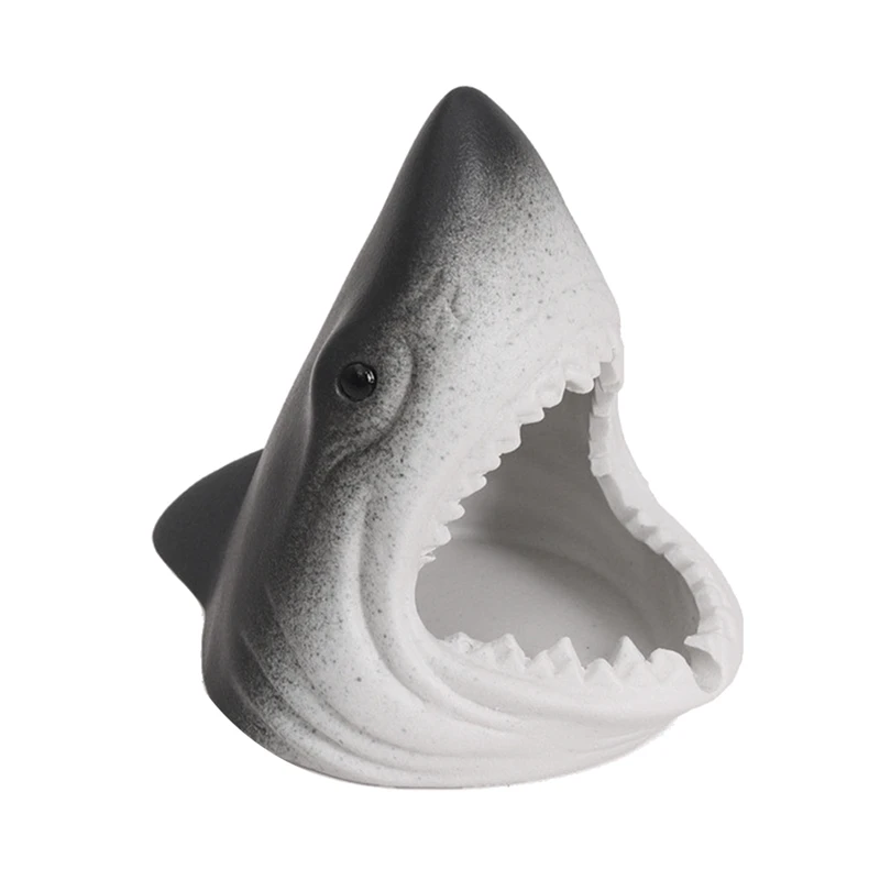 

Shark Ashtray Anti-Ash Flying Animal Model Ashtray Home Desktop Decoration