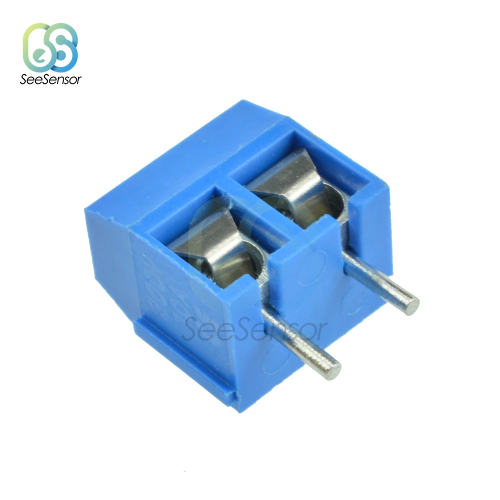 20 шт./лот KF301 2P 3P 2Pin 3Pin 5 0 мм прямой контактный винт PCB клеммный блок разъем