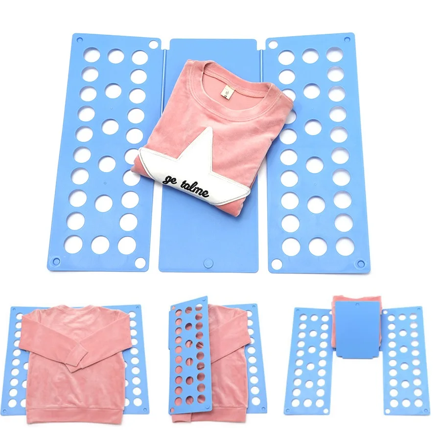

Quality Adult Kids Magic Clothes Folder T Shirts Jumpers Organizer Fold Save Time Quick Clothes Folding Board Clothes Holder