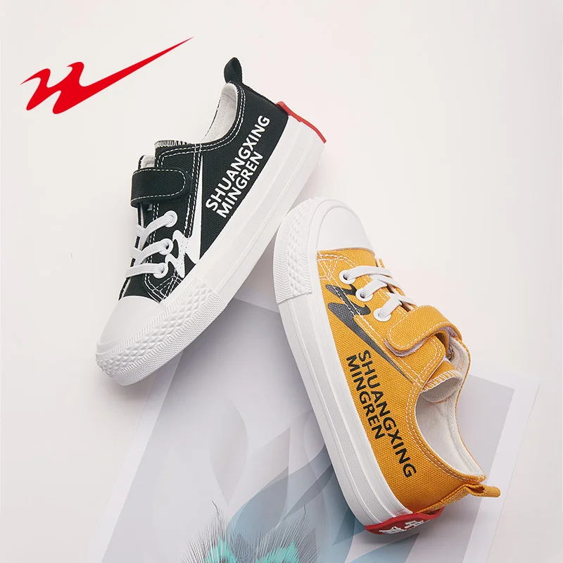 Children Canvas Shoes Girls Boys Sneakers White Kids Casual Breathable 2019 Autumn New Fashion Child Sports | Детская одежда и