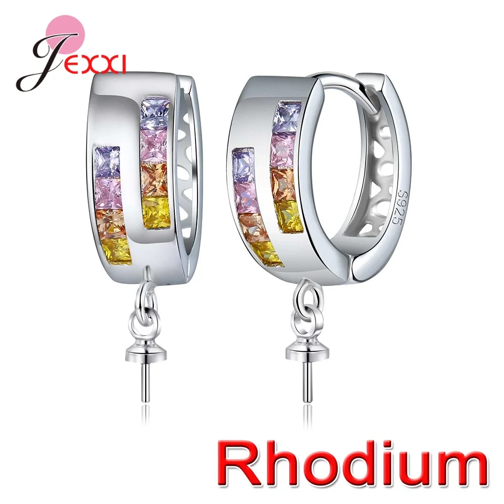 Дешевая цена серебро 925 пробы сделай сам аксессуары для изготовления ювелирных