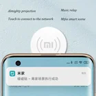 Смарт-датчик касания Xiaomi Mijia, сенсорное реле для музыки в умной сцене, всесторонний проектный экран, подключение к сети, для приложения Mi Home