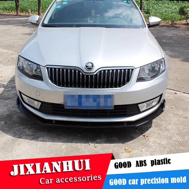 Задний спойлер для Skoda Octavia задний ABS диффузор переднего бампера 2015-2016 | Автомобили