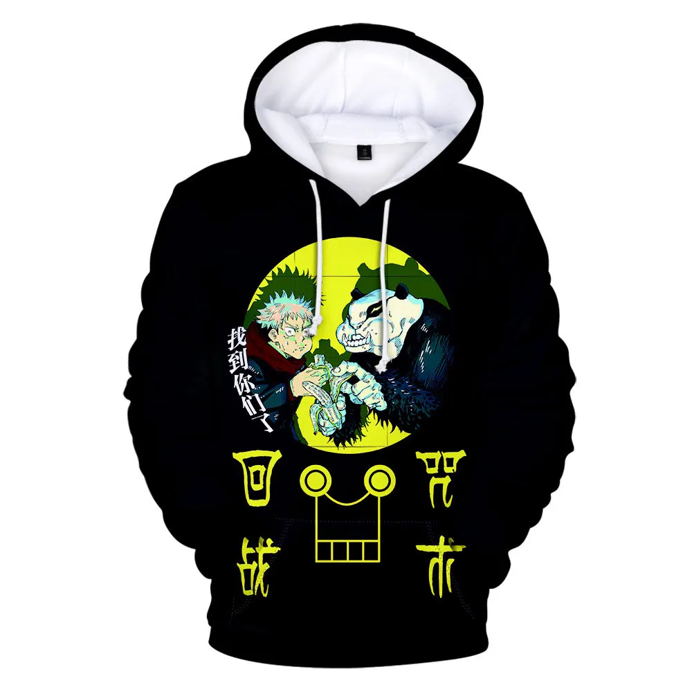 

Jujutsu Kaisen Hoodie 3D Sweatshirt Fashion Hoodie Japanse Anime Plus Size Casual Harajuku Streetwear