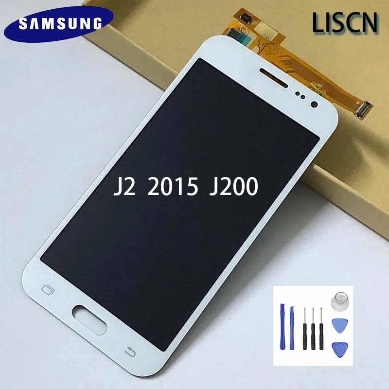 Оригинальный Для samsung Galaxy J2 2015 J200 J200M J200H J200Y J200F ЖК дисплей сенсорный экран