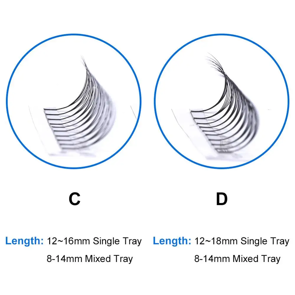 

Premade Volume Lashes 3D/5D/6D/10D Russian Volume Fans For Professional Faux Mink Eyelash Extensions Cilios Supplies Makeup Tool