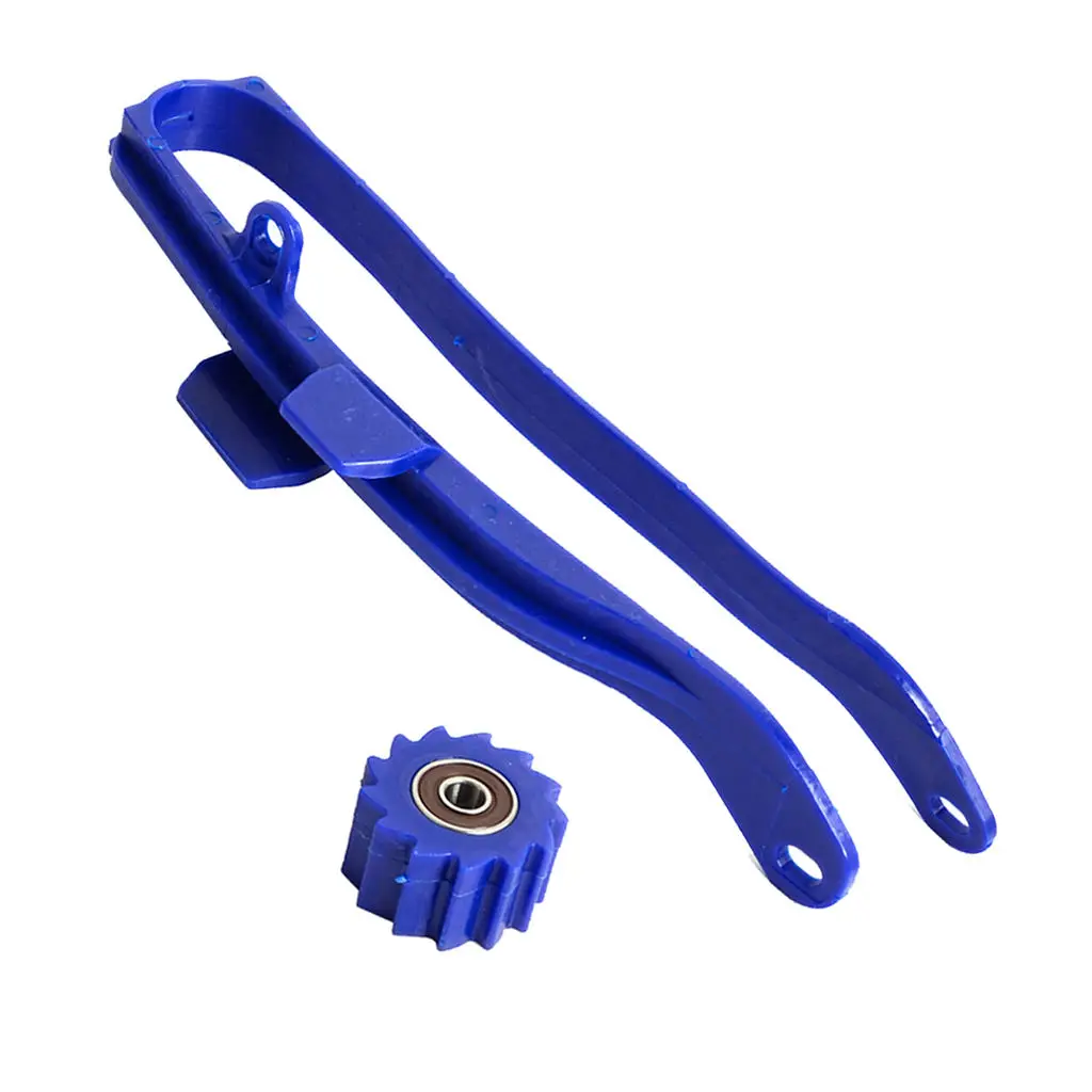 

Motorcycle Chain Slider Swingarm Protector For Yamaha YZ250F YZ450F 09-17 / YZ250FX WR250F 15-17 / YZ450FX WR450F 16-17 - Blue