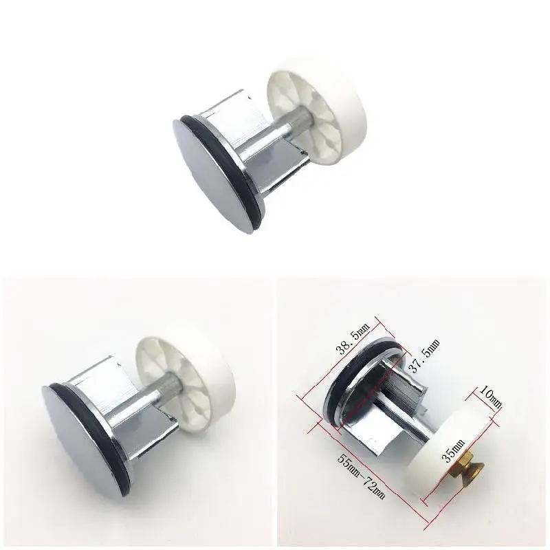 

Wash Basin Round Cover Stopper Button 38mm Popped Up Plug Sink Drain for Home Kitchen Bathtub TP-Hot