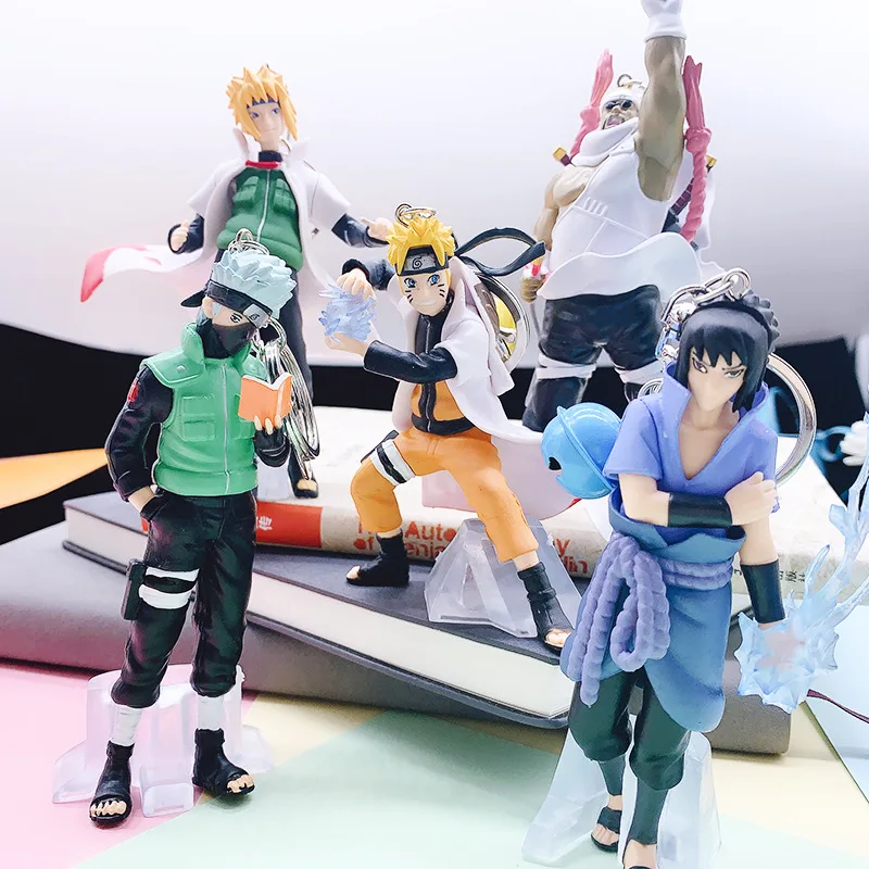 Брелок ручной работы 4 поколения Hokage 5 шт./компл. брелок с милым аниме персонажем