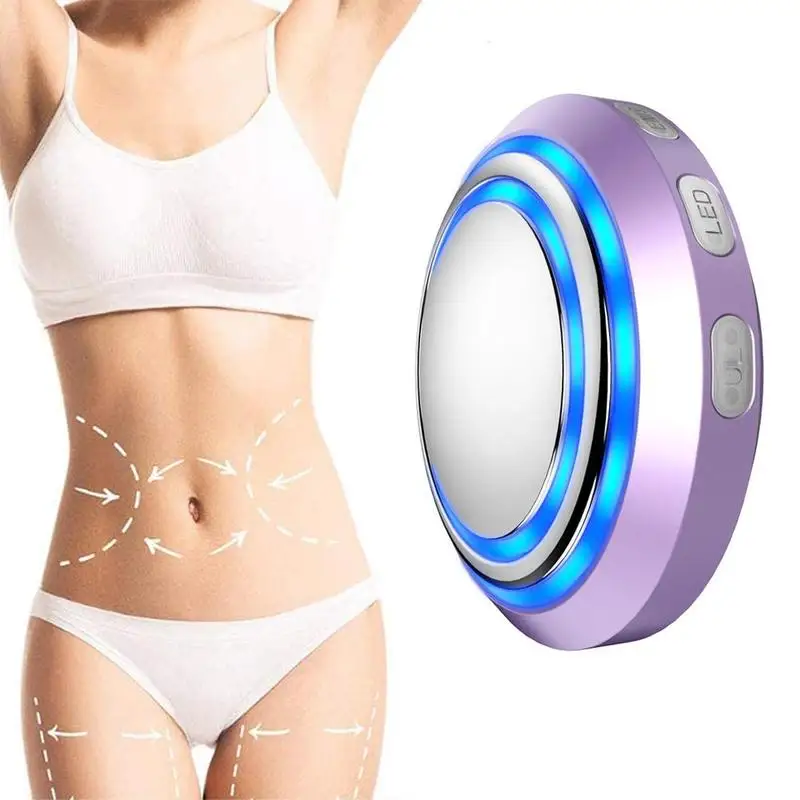

Purple Ultrasonic Beauty Shaper Body Slimming Massager Fast Thigh Fat Reduction Waist Postpartum Slimming Device