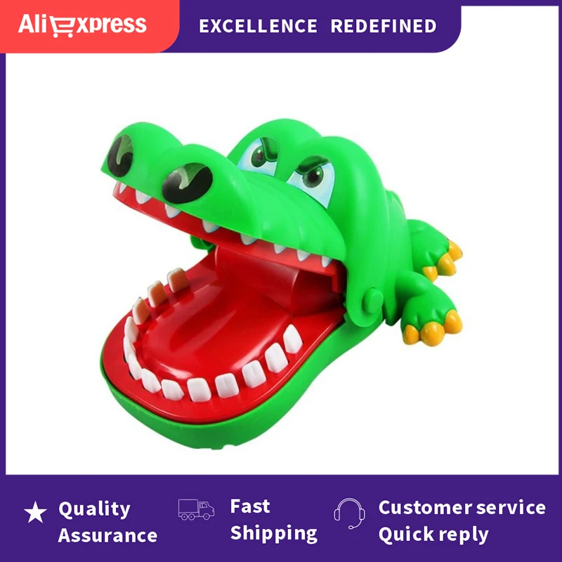 

Хит продаж 2021, творческие розыгрыши, рот, зуб аллигатора, рука, детские игрушки, семейные игры, Классическая игра крокодил