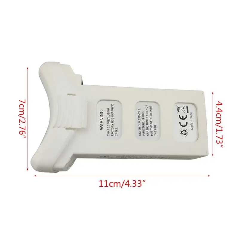 Литий Полимерный Аккумулятор 7 4 В 2500 мАч для четырехосного дрона HS100 S70 T35 S70W