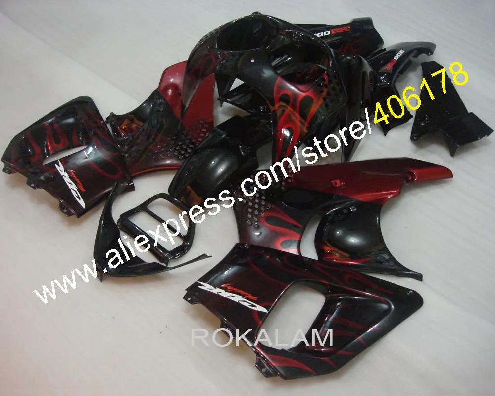 

Комплекты обтекателей для Honda CBR900RR 893 1992-1993, производитель обтекателей для мотоциклов с красным пламенем