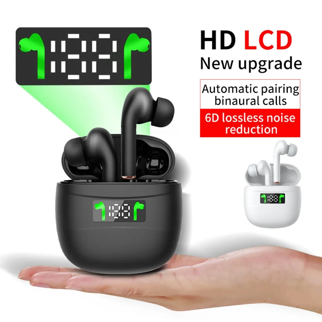 Наушники вкладыши беспроводные Bluetooth 5 2 TWS гарнитура музыкальные наушники