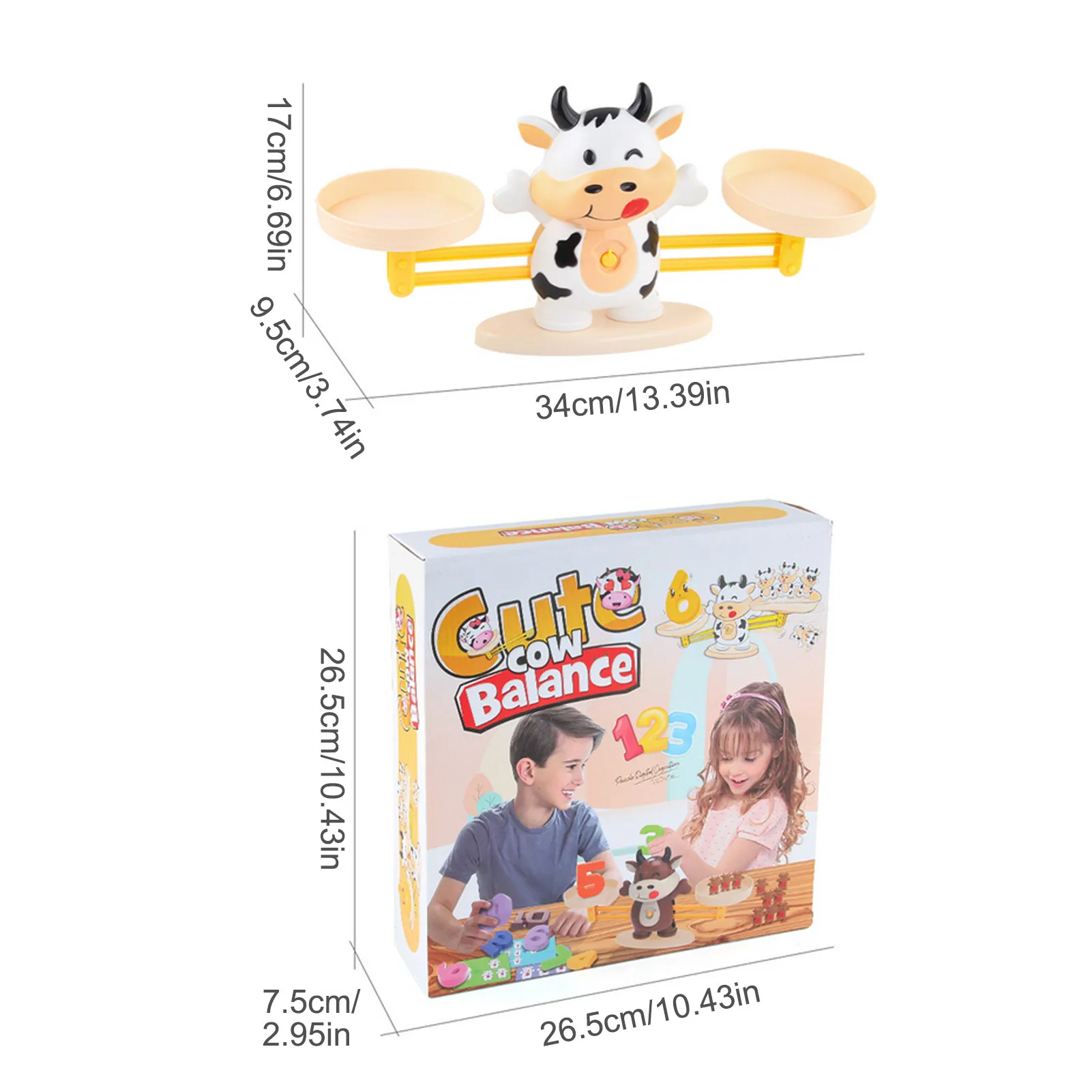 

Animal Digital Balance Desktop Game Children Early Education Learning Toys Kids Kindergarten Teaching Aids Math Toys