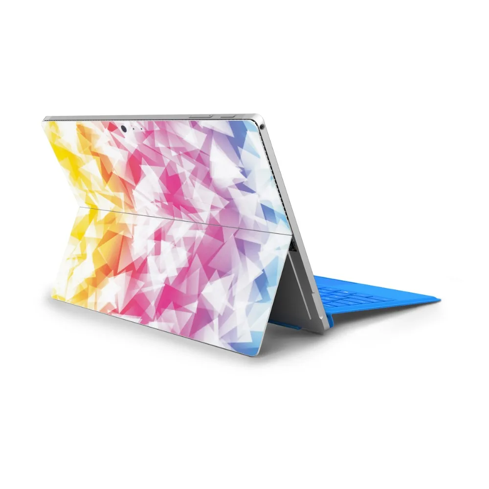 Чехлы для ноутбука Microsoft Surface Pro 7 4 5 красочная задняя крышка противопыльные ПВХ