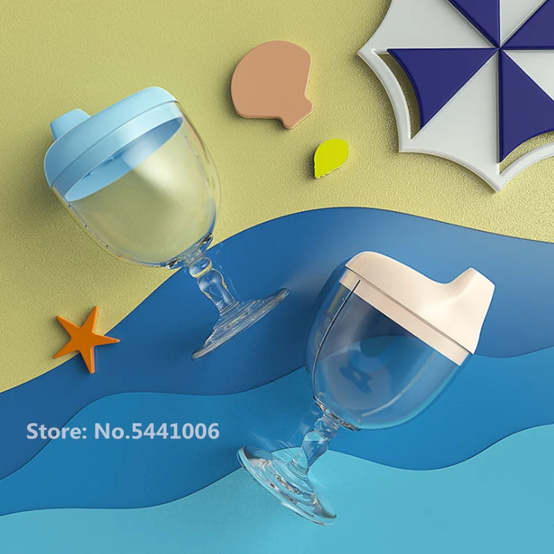 Детская пищевая пластмассовая чашка из гусиного пера молочная со шкалой детская