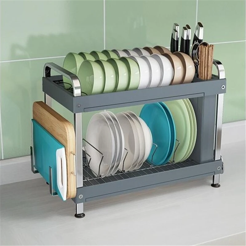 

Egouttoir Vaisselle Afdruiprek Drying Stainless Steel Dish Cuisine Cozinha Cocina Organizador Kitchen Storage Rack Holder