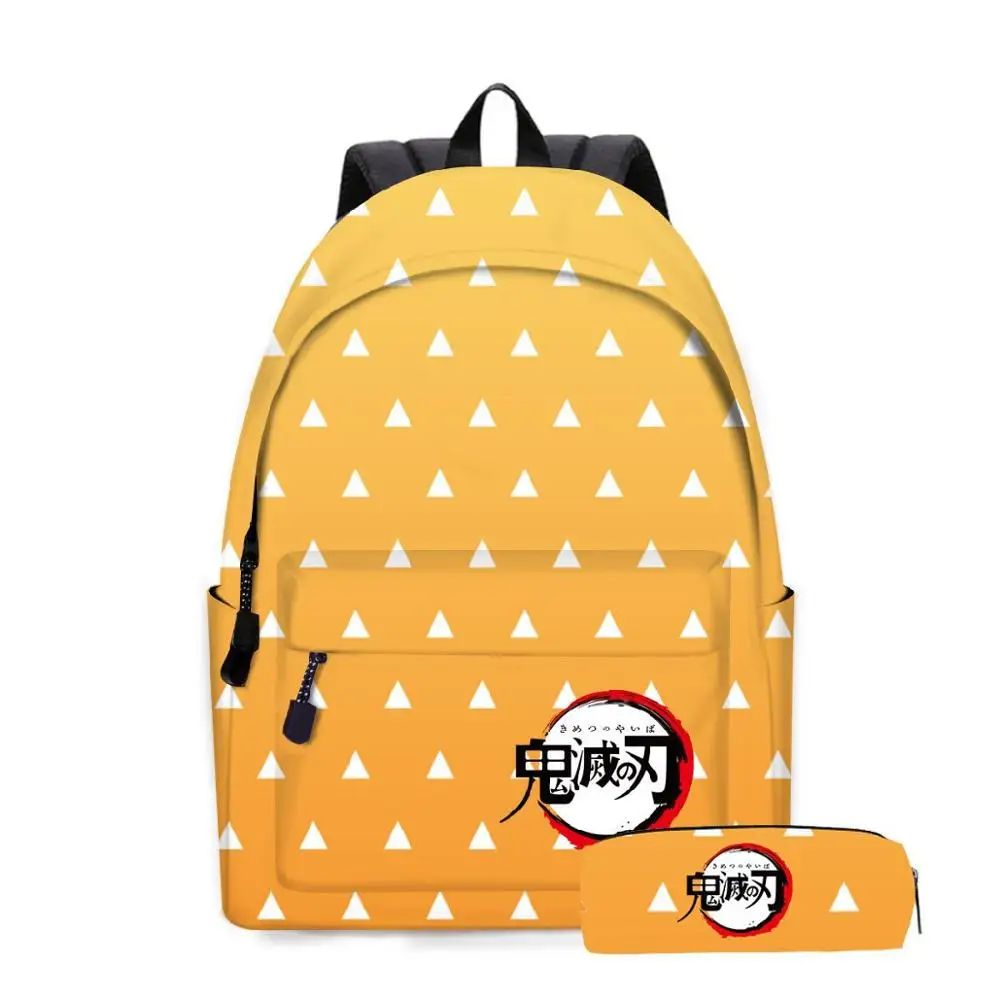 

Demon Slayer Backpack Men Kamado Tanjirou Travel Bags Backpack Leisure Satchel School Bags Bagpacks Mochila