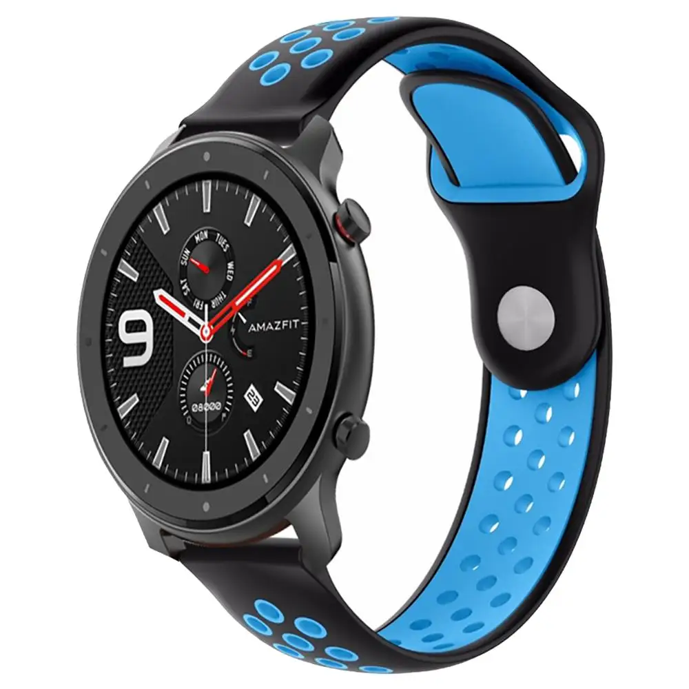 Сменный Смарт-часы Huami Amazfit GTR с силиконовой обратной пряжкой и двойным цветным
