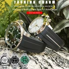 Ремешок для часов из натурального каучука, 19 мм 20 мм 21 мм, с пряжкой с язычком для ремешка часов Rolex, Submariner Daytona GMT OYSTERFLEX DEEPSEA