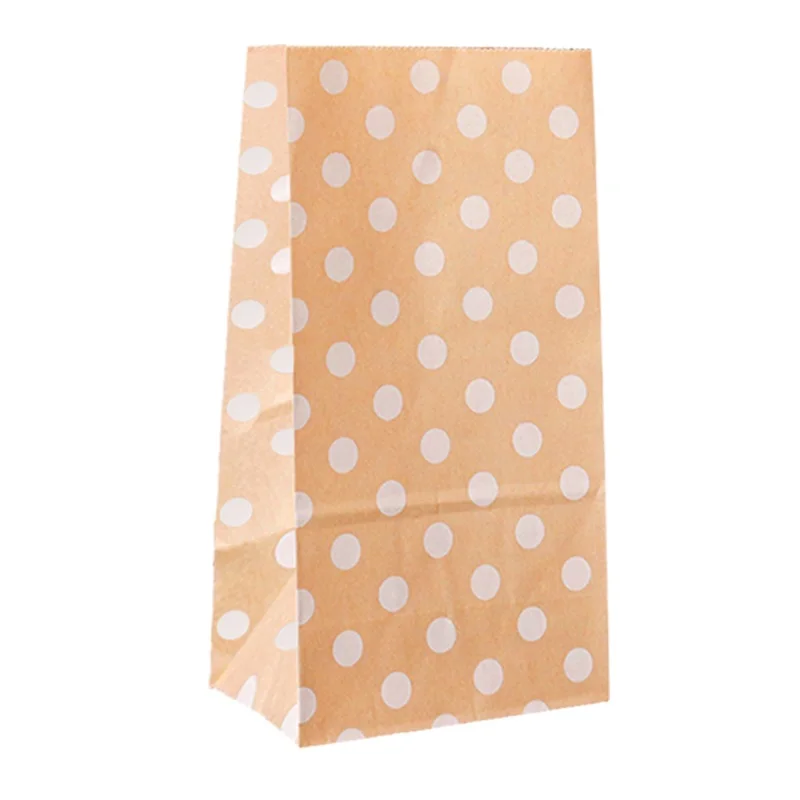 Bags Zigzag Dot Plain Strip Stand Up Gift Bag Candy Dessert Donut Treat Bag Party Favor Wrapping Supplies