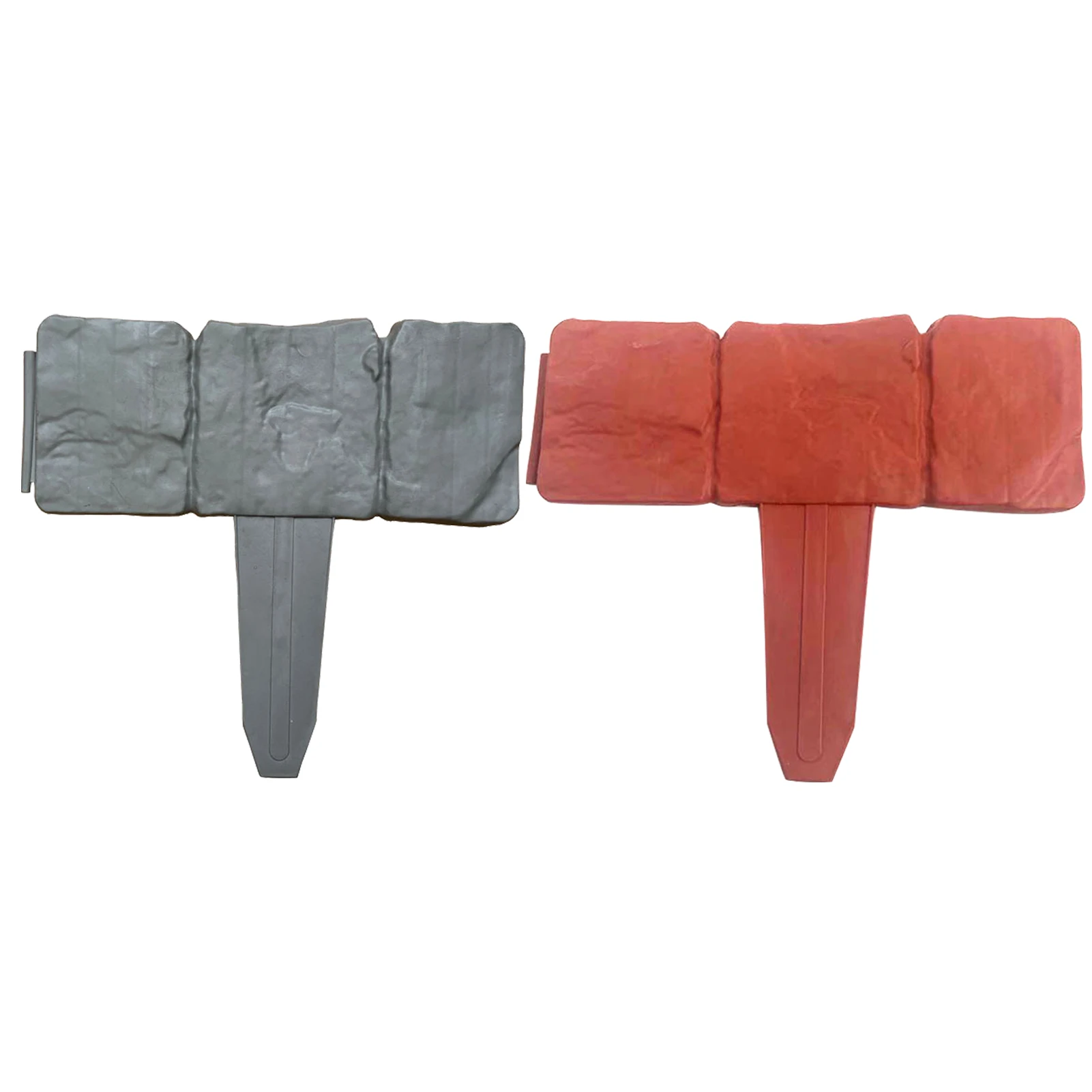 

10pcs Multifunctional Frame Landscape Garden Fence DIY Home Decor Simulation Stone Easy Install Plastic Hedge Privacy Waterproof