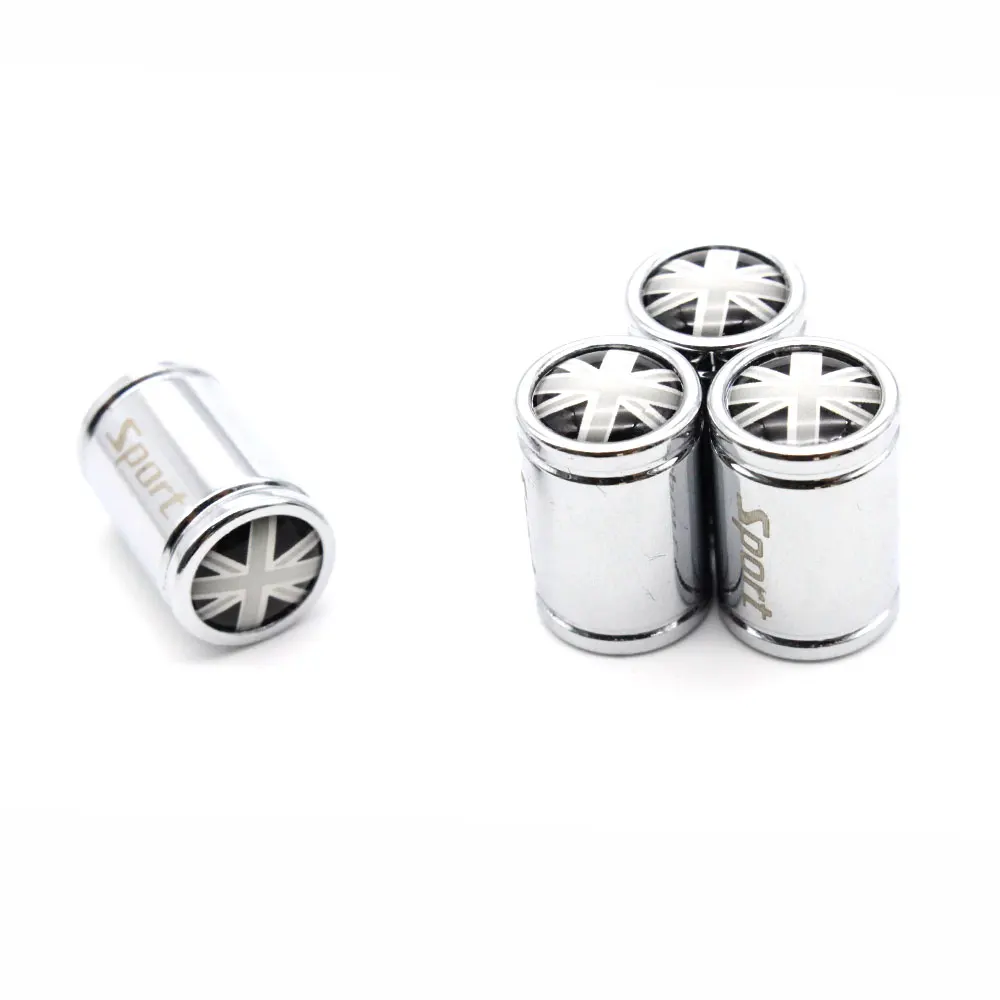 DSYCAR 4 шт./компл. медная хромированная крышка на стержень клапана шины колеса