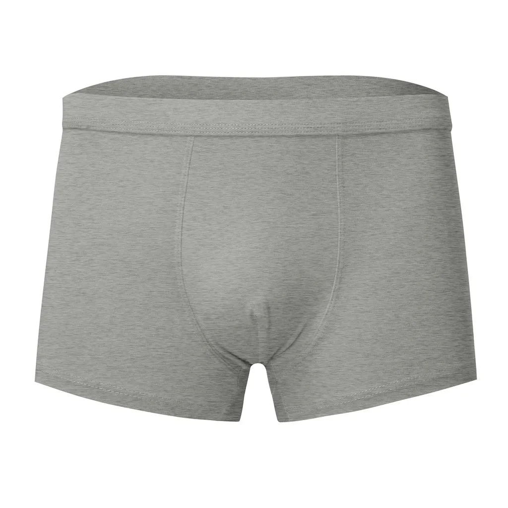 Feitong 5 шт. боксеры мужское нижнее белье плюс трусики большого размера однотонная