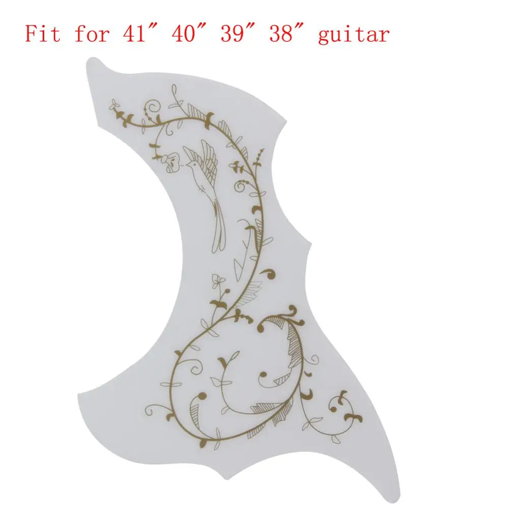 Акустическая гитара pick guard pick Guard Dickquard самоклеящаяся целлюлоидная пластина для 4" 40" 3" 38" аксессуары для гитары - Цвет: Type 1