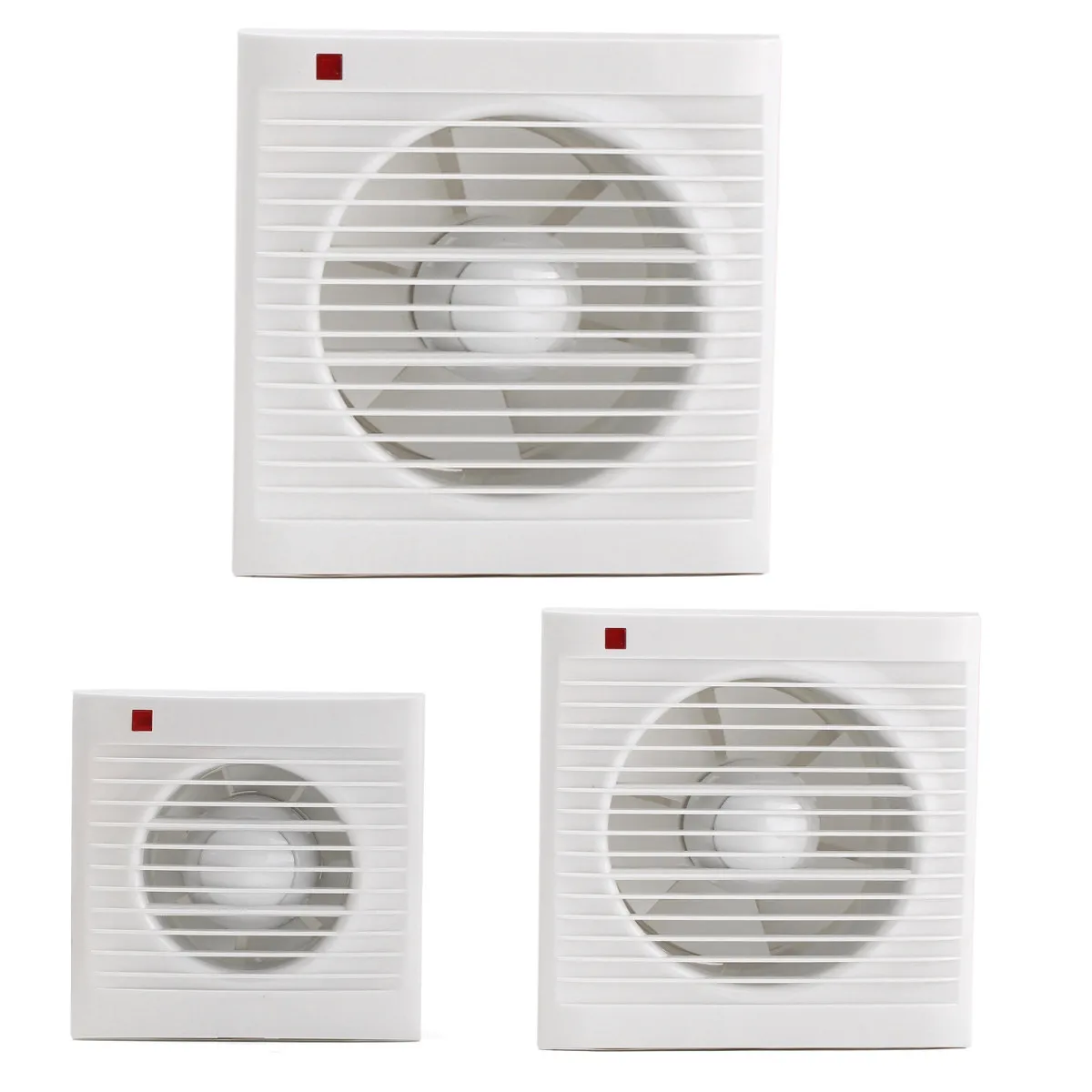 

Waterproof Mute Exhaust Fan 4Inch 6 Inch 8 Inch Bathroom Extractor For Kitchen Toilet Window Powerful Ventilation Fans