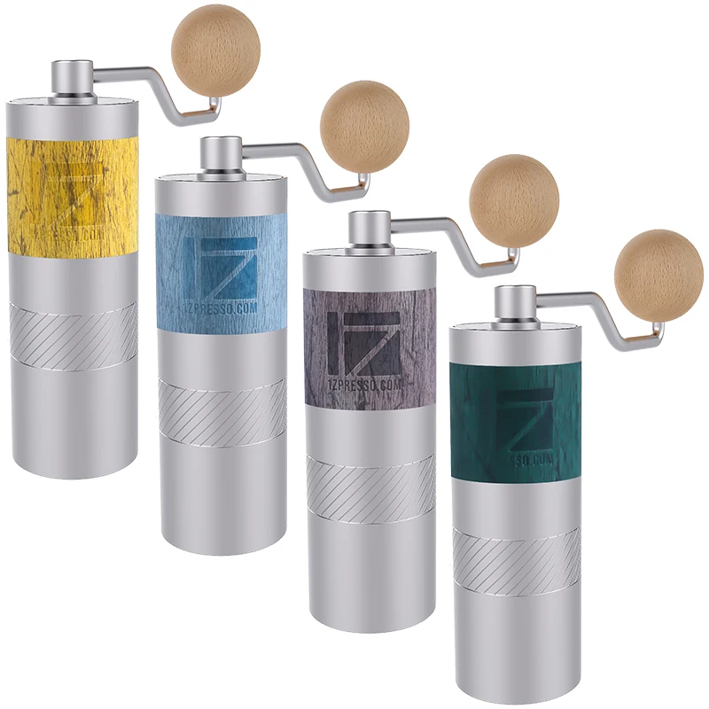 Ручная мини кофемолка 1zпрессе Q2 портативная кофейная мельница 5/6 ядер заусенцы