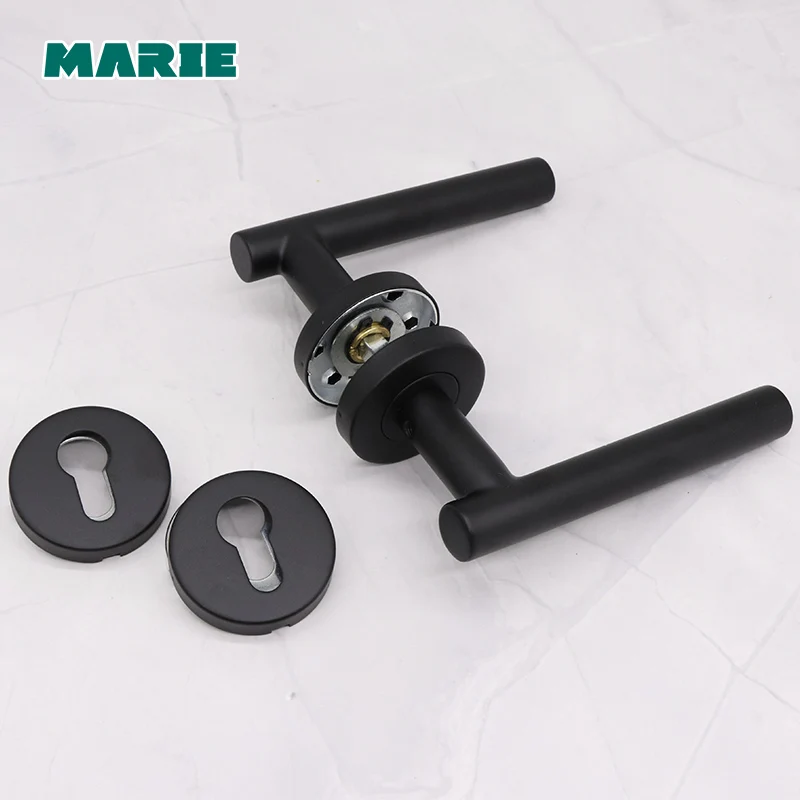 LH1004 современные дверные ручки из нержавеющей стали дверной замок с ручкой|Ручка